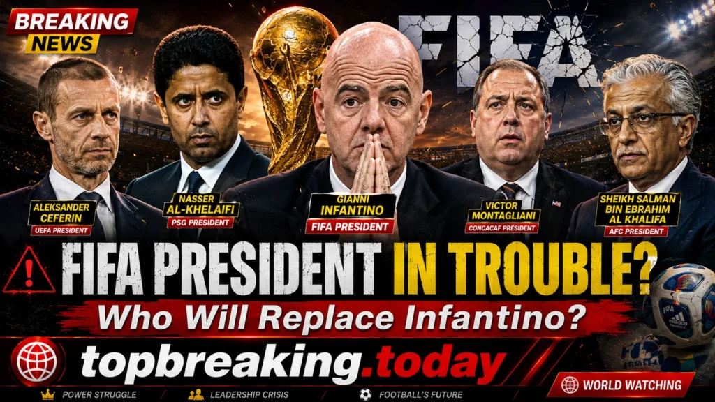 FIFA President Race Heats Up as Gianni Infantino Faces Growing Pressure