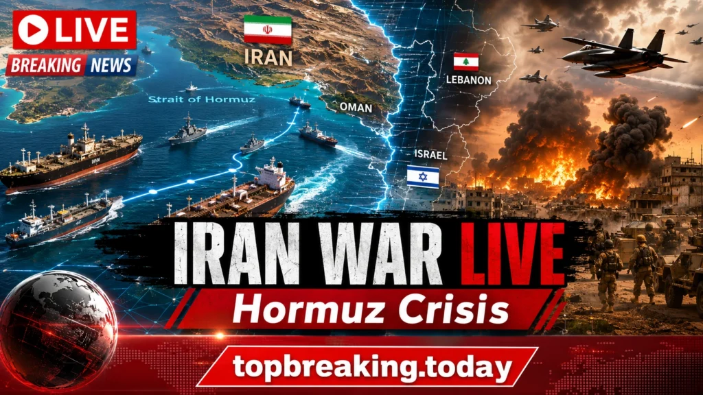 Iran War Live Iran Finalises Hormuz Route Deal with Oman, Israel Expands Lebanon Strikes