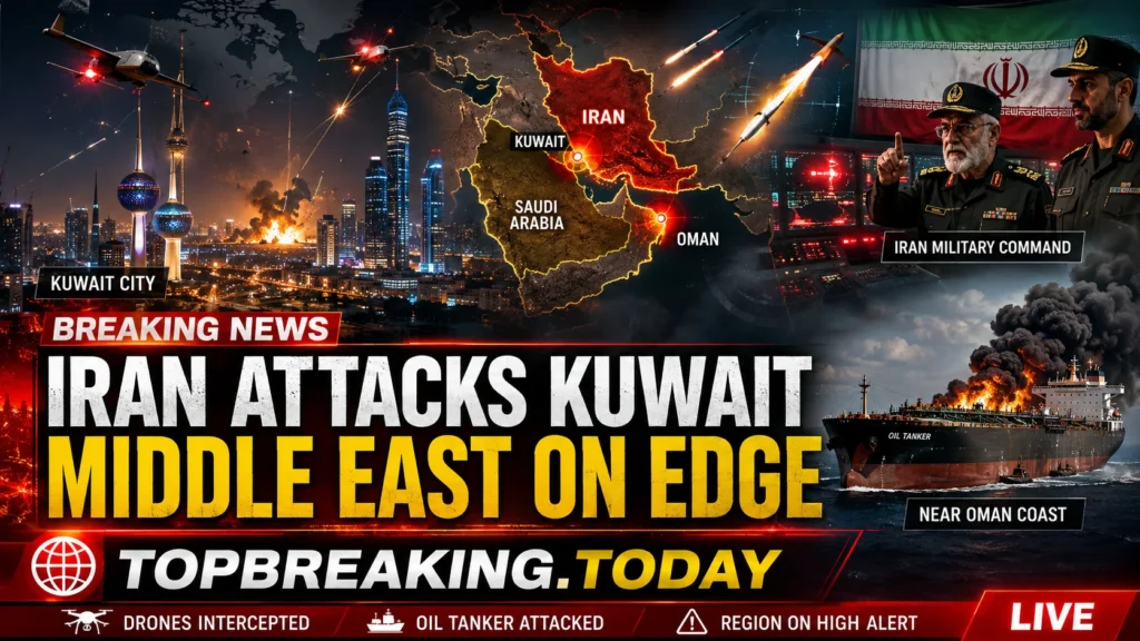 Iran War Live Kuwait Intercepts Drones as Tehran Warns of Wider Regional Conflict